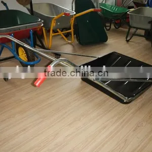 Metal Wide Manpower Snow Shovel With Handle thumbnail-2
