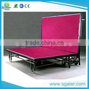 2017 Steel Folding Stage for Hotel Wedding Stage Dancing Stage thumbnail-3