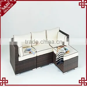 SD Outdoor Furniture Modern Design Cheap Furniture Wicker Sofa Set thumbnail-1