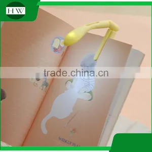 Portable Flexible Target Adjustable Macaroon Plastic Foldable Wireless Small Mini Led Night Clamp Clip Reading Book Light Lamp thumbnail-5
