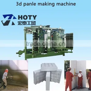 Eps 3d Precast Concrete Hollow Core Wall Panel Machine High Quality thumbnail-1