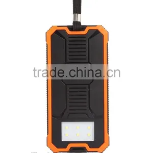 12000mAh Waterproof Portable Device Charger Phone Mobile Power Bank thumbnail-1