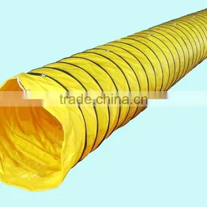 Fire Resistance PVC Air Duct/Flexible Duct in Yellow Color thumbnail-5