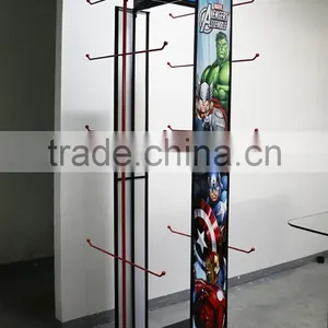 Red Metal Hanging Bag Display Stand thumbnail-4