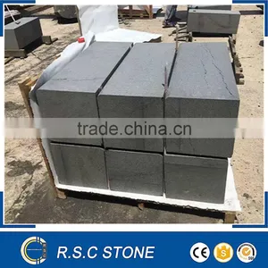 Hainan Black Basalt Paving Stone Honed Finished thumbnail-1