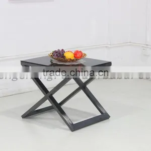 Glass Coffee Table Glass Metal Computer Desk Glass Tables China thumbnail-2