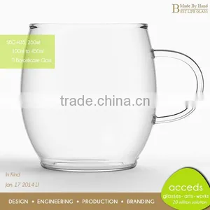 Borosilicate Unbreakable Cappuccino Mug thumbnail-1