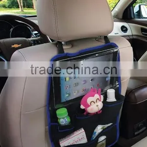 Baby Seat Car Back Organizer With Screen Pocket thumbnail-1