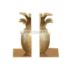 Brass Pineapple Bookends For Your Study Table thumbnail-1