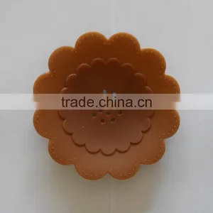 Practical and Convinent Non-slip Sexy Lace Shape Silicone Soap Molds /customizable Silicone BathroomSoap Dishes thumbnail-2