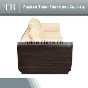 Modern Luxury Furniture White Italy Geniune Leather Living Room Sofas thumbnail-6