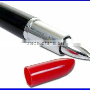 Plastic Lipstick Ball Point Pen thumbnail-1