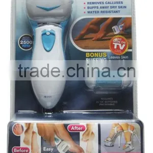 Plastic Electronic Foot Roller Battery Operated Personal Pedicure Foot File thumbnail-1