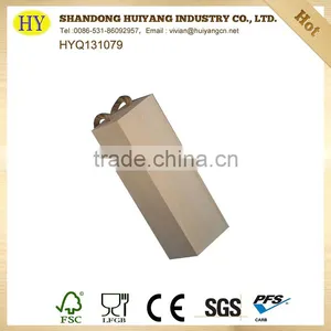Unfinished Cheap Custom Wholesale Wood Wine Box thumbnail-6