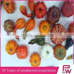 High Quality Small Crafts White Foam Craft Pumpkins for Event Decor thumbnail-6