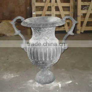 Cast Iron Flower Pot, Garden Planter/Urn thumbnail-4