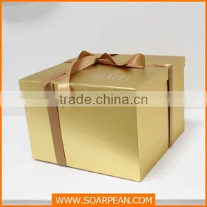 Luxury Display Props Golden Box Decorative Paper Box thumbnail-2