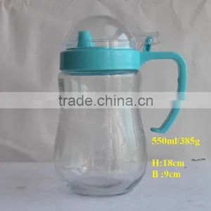 550ml High Quality Colorful Glass Pots thumbnail-1