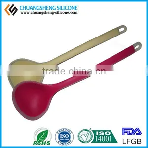 FDA Silicone Kitchen Soup Spoons thumbnail-2