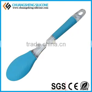 Kids Favourite Non Broken FDA Grade Silicone Spoon, Soup Spoon, BABY Eating Spoon thumbnail-3