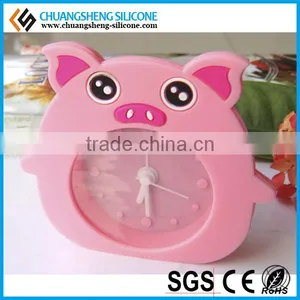 Animal Shape Silicone Table Morning Ring Alarm Clock thumbnail-6
