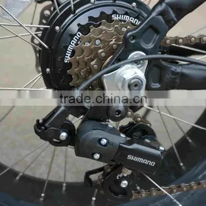 20 Inch Fat Tyre Folding Electric Bike Foldable Motorbike Folding Electric Bicycle thumbnail-5