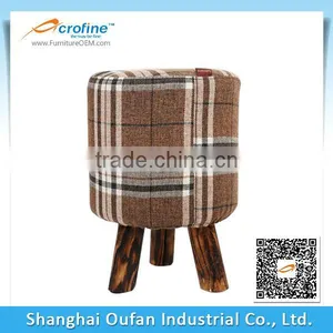 Oufan Portable Stable 3 Legged Wooden Stool thumbnail-1