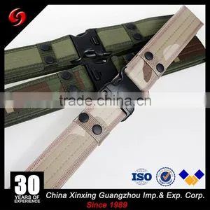 Lightweight Knitted Ribbon Tactical Military Army Belt Camouflage Color Double Security Buckle thumbnail-5