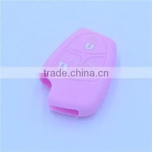 for Mercedes Benz 3 Buttons Silicone Car Key Case, Silicone Car Key Covers for Benz thumbnail-2