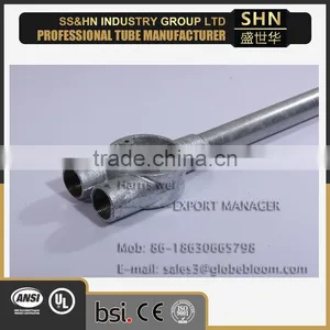 Schedule 20 Pre-galvanized Galvanized Metal Steel Pipe thumbnail-1
