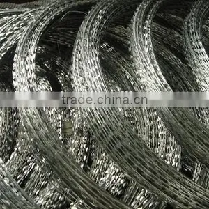 High Quality Tensile Strength Razer Galvanized Iron Barbed Wire/RAZER Barbed Wire Factory thumbnail-6