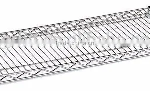 Multi Purpose House Storage Chrome Plated Kitchen Metal Shelf Vertical Wire Rack thumbnail-6