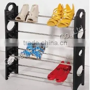 12 Pair Shoe Rack, Shoe Organizer thumbnail-1