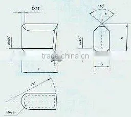 Tungsten Carbide Tipped Product for Coal Mining Tools (1392) thumbnail-1