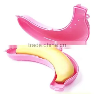 Cute 3 Colors Fruit Banana Protector Box Holder Case Lunch Container Storage thumbnail-3
