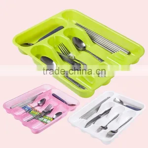 Fashion Kitchen Tray PP Plastic Cutlery Tray thumbnail-2