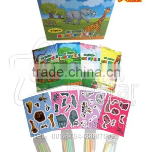 Lovely Animals Sticker With CC Stick Candy thumbnail-1