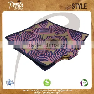 PP Laminated Jute Tote Bag With Padded Rope Handle & With Two Side Umbrella Print thumbnail-6