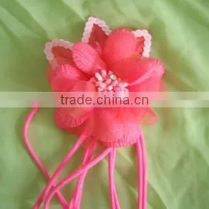 Flower Pin Corsage Girl Dress thumbnail-1