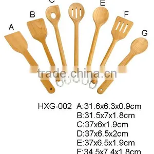 FSC Wood Spatula Sets With 7 Pieces thumbnail-1