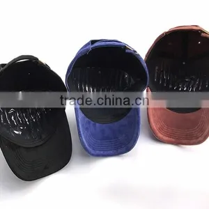 Blank Suede Baseball Cap With Your Own Deisgn thumbnail-6