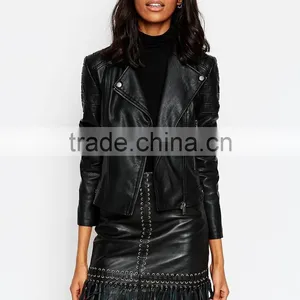 Leather Motorbike Jacket thumbnail-1