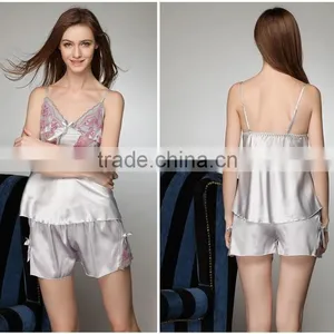 2015 Pajamas for Women Sexy Silk Nightgown Wholesale Sleepwear thumbnail-6