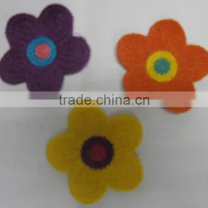 Crochet Cotton Flower Patches for Clothes thumbnail-1