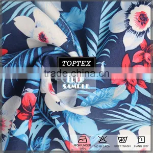 Wholesale 90%Tencel 10% Cotton Blended Printing Shorts Fabric thumbnail-1