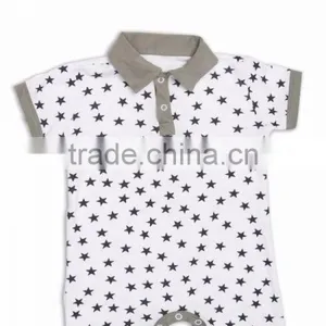 Half Romper With Collar thumbnail-1