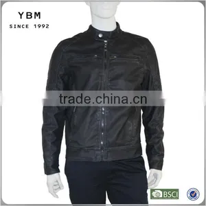 OEM Plain Casual Design Varsity Jacket,man Jacket Leather Motorcycle Jacket thumbnail-1