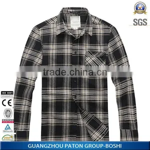 Factory Price Plain Flannel Shirts thumbnail-3