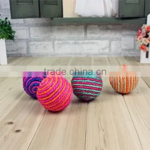Dog Cat Toys Natural Sisal Toy Balls thumbnail-2