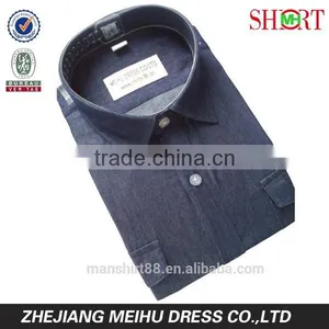 2017 High Quality Denim Shirt Jeans Shirt thumbnail-1